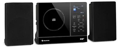Produktbild von Auna Stereoanlage, Kompaktanlage mit CD-Player & DAB Radio, Mini Stereoanlage mit 2 Lautsprecher, Musikanlage mit FM/DAB/DAB+ Digital-Radio, Bluetooth & AUX, MP3 & Spotify, Musik-Anlage Kompakt