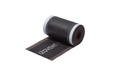 Zdjęcie produktu dla 4ROOF Taśma kalenicowa IZOVENT 230 mm x 5 m - 2 rolki, brąz, wentylacja dachu kalenicy odporna