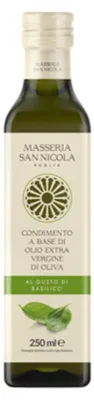 Image de Huile d'olive extra vierge à la basilic, 250 ml