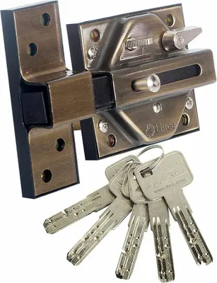 Image de Serrure de sécurité Lince 7930r-97930rbi Bronze