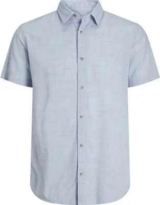 Produktbild von Jack & Jones Structure Kurzarmhemd Blau S Mann Blau S