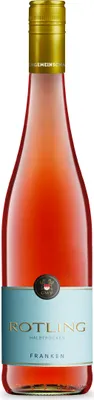 Produktbild von Franken Schlegel Rotling QbA halbtrocken 0,75l