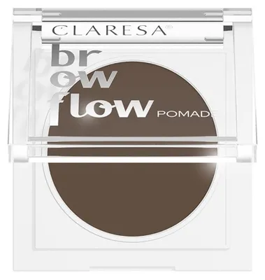 Produktbild von Claresa Professionelle Augenbrauenpomade Mittelbraun 02, 3,5g - Für Perfekte Augenbrauen Styling