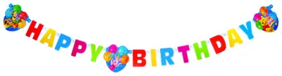Produktbild von Party-Kette Winnie Alphabet
