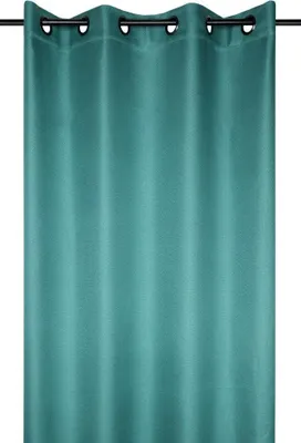 Obrázek produktu pro STOF | Záclony - COPENHAGUE - 140x260 cm - Tyrkysová - poloprůhledná - elegantní design