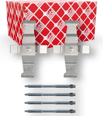 Produktbild von FEBI BILSTEIN 182371 Zubehörsatz Scheibenbremsbelag Vorne Rechts Vorne Links für BMW 1 Schrägheck (F20) 3 Touring (F31) 3 Limousine (F30, F80) 3 GT