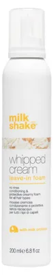 Image de Mousse leave-in "Milk_Shake" pour cheveux, enrichie en crème fouettée, format 200 ml