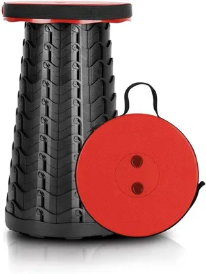 Immagine prodotto di Unyqoos®: Sedia pieghevole telescopica – portatile, ultraleggera, regolabile in altezza, in nylon/PP, capacità di carico 180 kg, con tracolla regolabile, ideale per campeggio e pesca