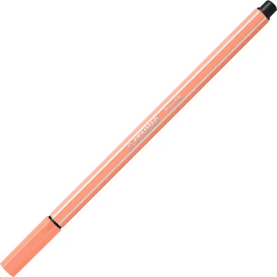 Image de Premium-Filzstift - STABILO Pen 68 - 10er Pack - abricot