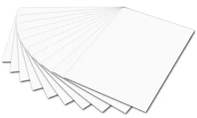 Produktbild von Folia 6700 E Tonpapier - 50 x 70 cm, weiß