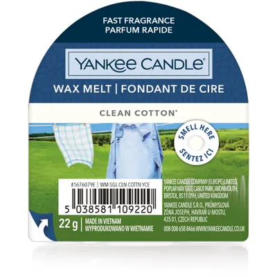 Obrázok produktu pre Yankee Candle Clean Bavlna 22 g
