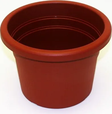 Produktbild von alpfa 841133 Pflanztopf Cilindro - 25 cm - terra