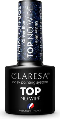 Immagine prodotto di CLARESA Top No Wipe 5g Glitter Blu