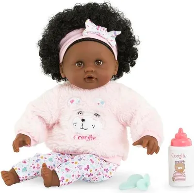 Productafbeelding van Babypop, Corolle Bébé Calin Caroline, 30 cm, zachte body, inclusief accessoires