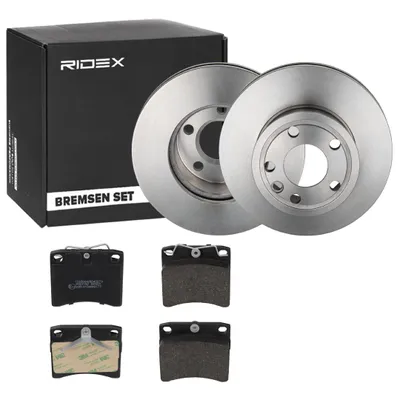 Produktbild von 2X Bremsscheiben + Bremsbeläge Vorne