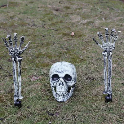 Obrázek produktu pro Realistická dekorace na Halloween – kostra pro venkovní použití