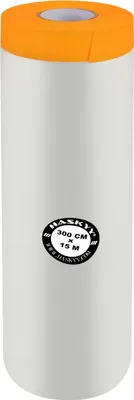Produktbild von Abdeckfolie Malerfolie Baufolie 300cm x 15m Abdeckband Goldband Masker Tape