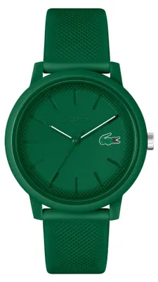 Produktbild von Lacoste Analog Quarzuhr für Herren Kollektion LACOSTE.12.12 mit Grünes Silikonar