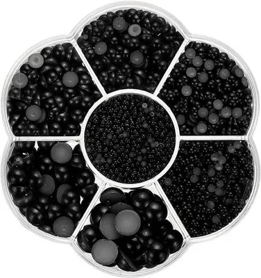 Immagine prodotto di Giochi fai da te: artigli a forma di mezzaluna - Colore ombra - 5645 pezzi - con scrigno del tesoro - Accessorio in plastica