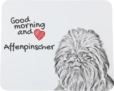 Image de Art-Dog Tapis de souris – Affenpinscher
