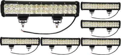 Produktbild von 6pcs 90W Auto LED Light Bar,Greenmigo Offroad Zusatz Scheinwerfer Geführtes Arbeits-Licht-Bar Wasserdicht IP67 Lightbar Scheinwerfer für Offroad Traktor SUV UTV ATV