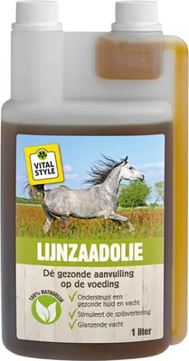 Produktbild von VITALstyle Leinsamenöl 1 Liter Dosierflasche