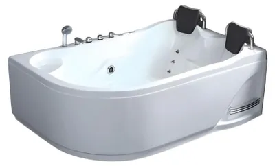 Produktbild von Wellnesswanne Luxuswanne Badewanne Hydromassagewanne Wanne Whirlpool 180x120 cm