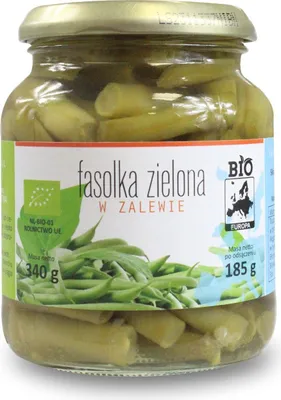 Produktbild von FASOLKA ZIELONA W ZALEWIE  340 g (185 g) (SŁOIK) -  PLANET