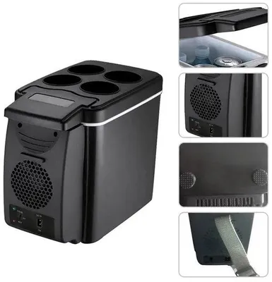Produktbild von Elektrische Auto-Kühlbox - Compact - Draagbar - 12V - 6L - Kühlt und Heizt - Stumm