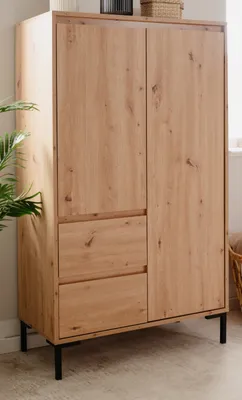 Produktbild von Highboard "Bastia" in Artisan Eiche Kommode mit viel Stauraum 81 x 139 cm