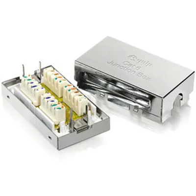 Produktbild von Equip Anschlussdose Cat6 geschirmt 22-26AWG T568A/B Polybeutel