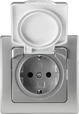 Produktbild von DELPHI Schutzkontakt-Steckdose IP44