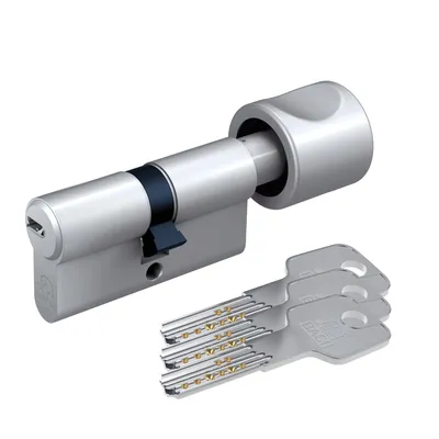 Produktbild von BASI BM5030-0515, Euro-Profilzylinder, Silber, 3 Stück(e), 367 g