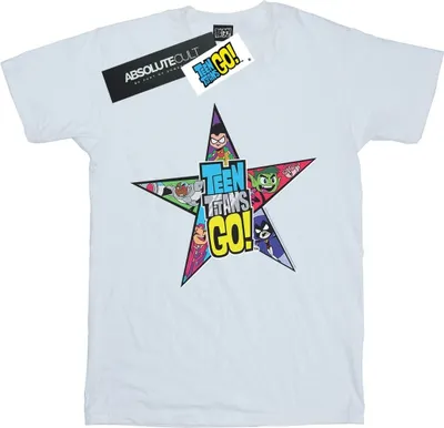 Produktbild von DC Comics - "Teen Titans Go" T-Shirt für Damen BI46754 (M) (Weiß)