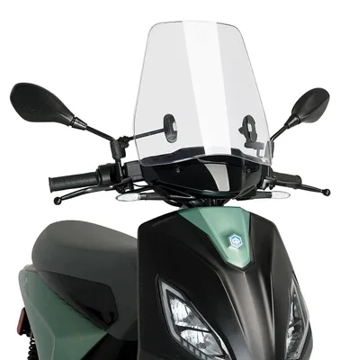 Image de PUIG 21188W Vitre de scooter Urban pour PIAGGIO 1 Transparent