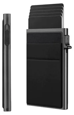 Zdjęcie produktu dla Etui na karty męskie aluminiowe RFID ochrona dla mężczyzny