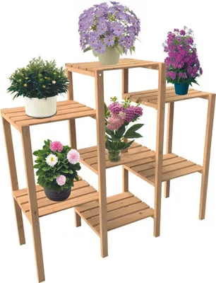 Produktbild von Coemo Blumenregal Bernd Pflanzenständer Blumenständer Pflanzenregal 96x31x87