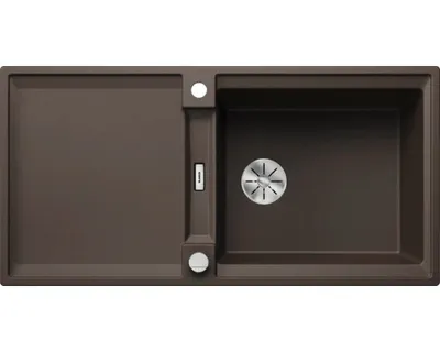 Produktbild von BLANCO ADIRA XL 6 S-F Einbauspüle SILGRANIT cafe ab 60 cm mit Ablauffernbedienung, mit Zubehör - inkl.