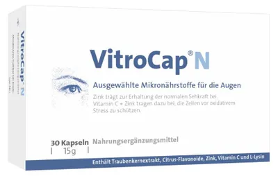 Obrázok produktu pre VitroCap N, na degeneráciu sklovca, 30 kapsúl