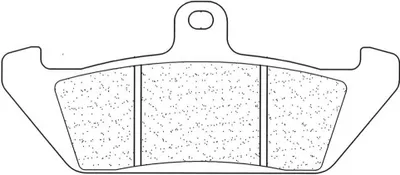 Produktbild von Cl Brakes 2801a3 Sinterbremsbeläge Silber  Silber One Size