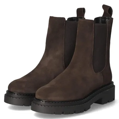 Produktbild von Kaerlek Damen Chelsea Boots HANNA Braun Rauleder Größe: 42