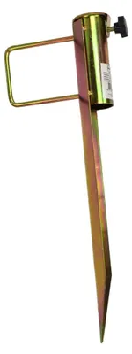 Produktbild von Sonnenschirmhalter Bodenhülse mit Fixierung robuster Metallausführung Bodenanker