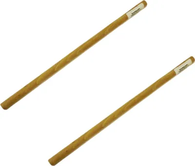 Produktbild von 2 glatte Holzdübel zum Wandflechten 30 cm x Ø 12 mm