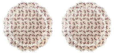 Tortenplatten-Set mit Elchmotiv, 6 Stück, Ø 36 cm