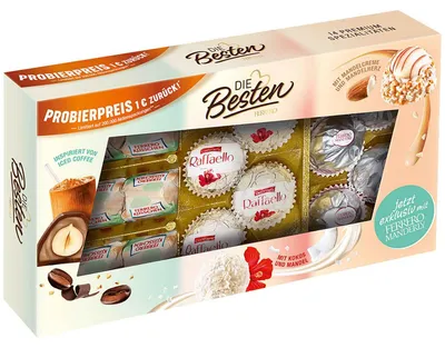 Produktbild von Ferrero Die Besten Manderly und Iced Coffee 14er Packung 131g