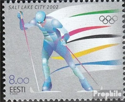 Produktbild von Briefmarken Estland 2002 Mi 426 (kompl.Ausg.) postfrisch Winterspiele