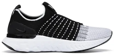 Produktbild von Nike React Phantom Run Flyknit 2 Black White (Women's) - EU 40.5