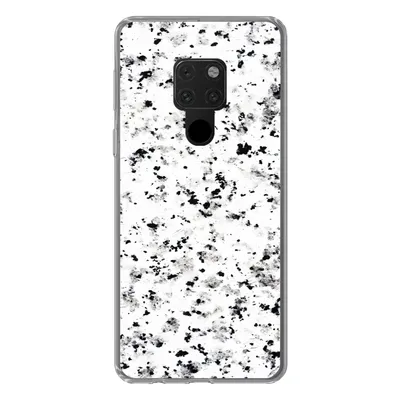 Produktbild von MuchoWow® Handyhülle Schutzhülle Hülle für Huawei P40 Lite Marmor - Punkte - Weiß Silikon Softcase Handy Hülle - Handy