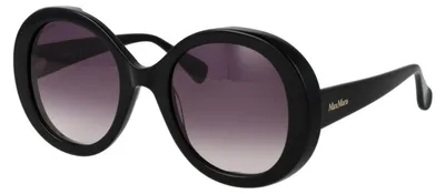 Zdjęcie produktu dla Maxmara MM0074 Shiny black 54/23/135 – damskie okulary przeciwsłoneczne