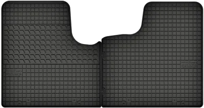 Produktbild von Gummimatten passend für  FIAT Talento (ab 2016) Gummi Fußmatten Satz Schwarz + Stopper
